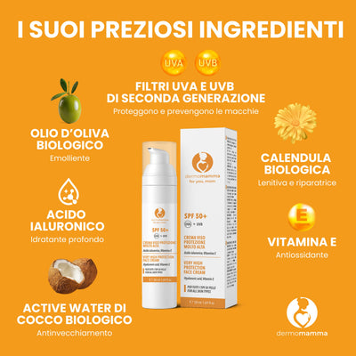 Crema viso SPF 50+