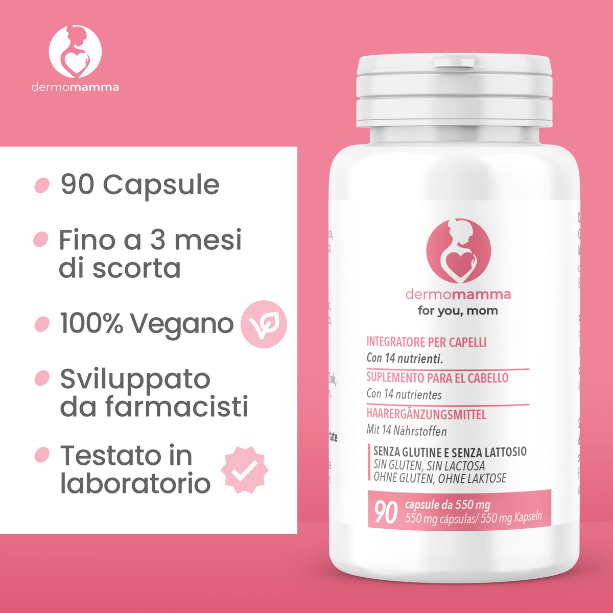 Dermomamma Integratore per capelli