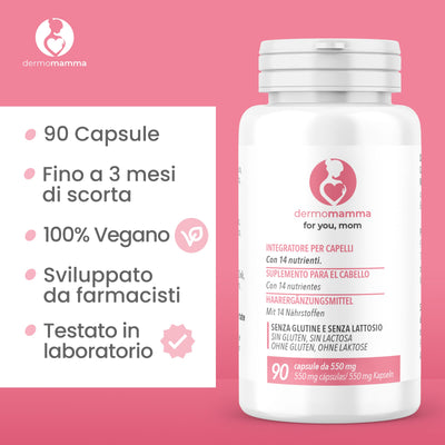 Dermomamma Integratore per capelli