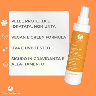 Spray Solare Corpo SPF50+