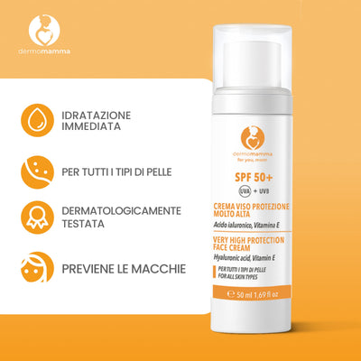 Crema viso SPF 50+