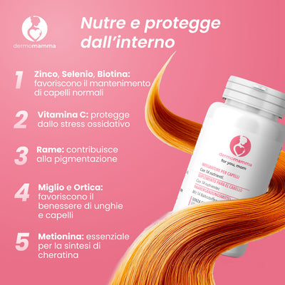 Dermomamma Integratore per capelli