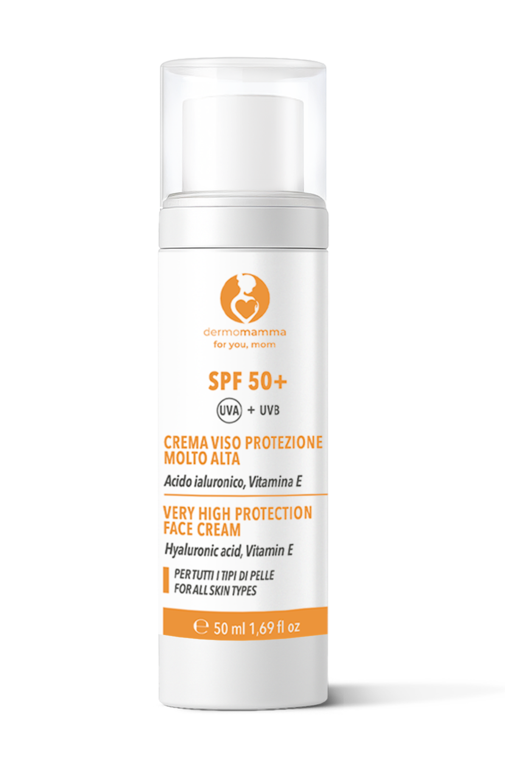 Dermomamma Crema Viso Spf 50